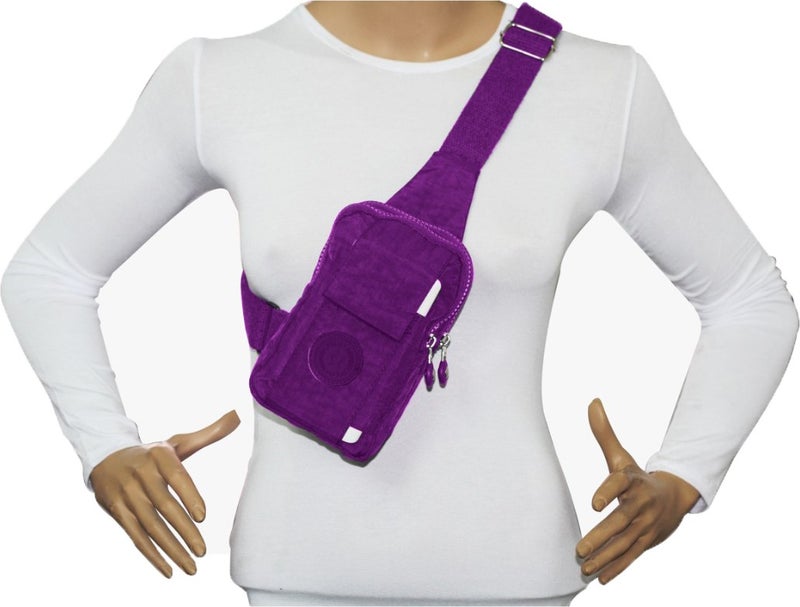 Bizoon 109K Krinkl Minimal Backpack and Chest Bag Bodybag - Image 4