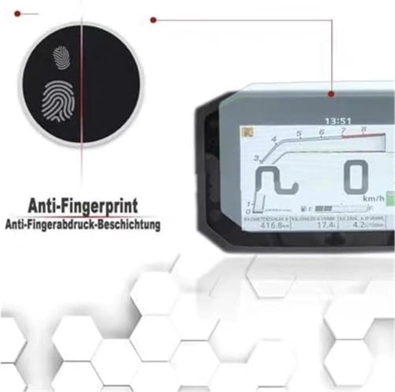 Wivplex Motorcycle Instrument Cluster Screen Protector - Image 3