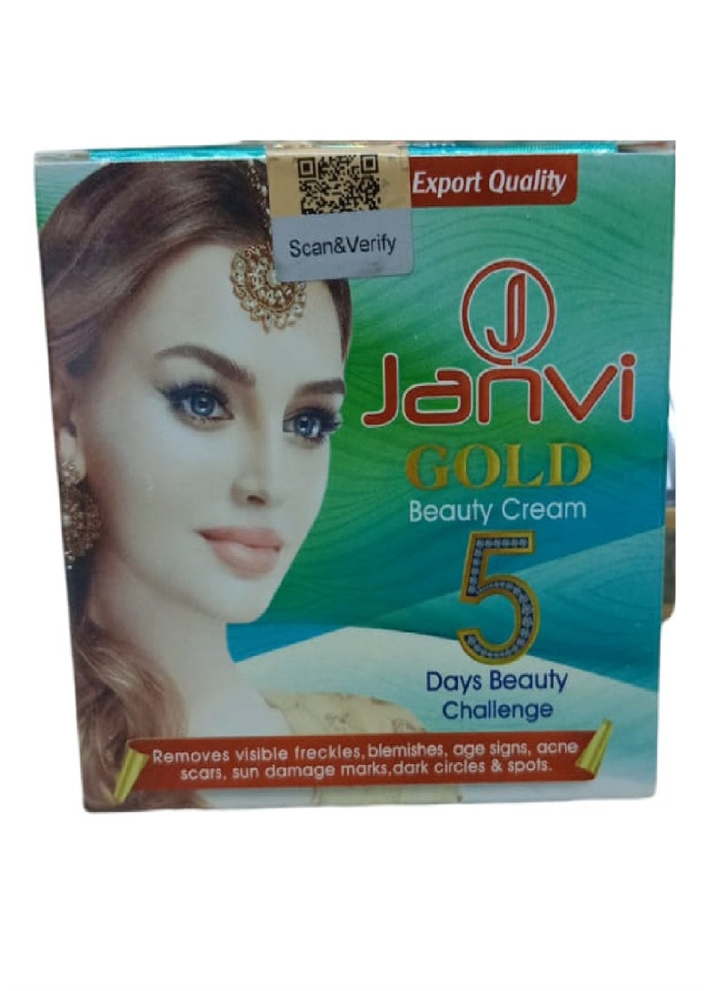 JANVI Gold Beauty Cream 5 Days Beauty Challenge - Image 2