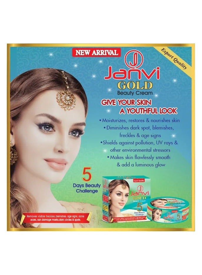 JANVI Gold Beauty Cream 5 Days Beauty Challenge - Image 3