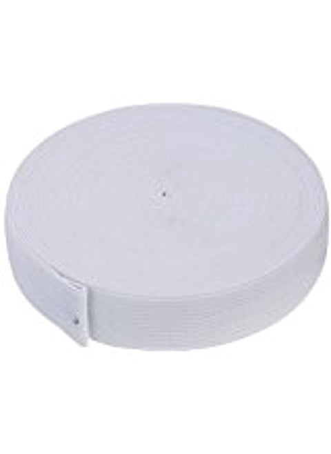 Hesch 9 White 1 INCH Wide Knitted Elastic Used for Sewing Stitching Tailoring Elastic Pants and Other DIY Items