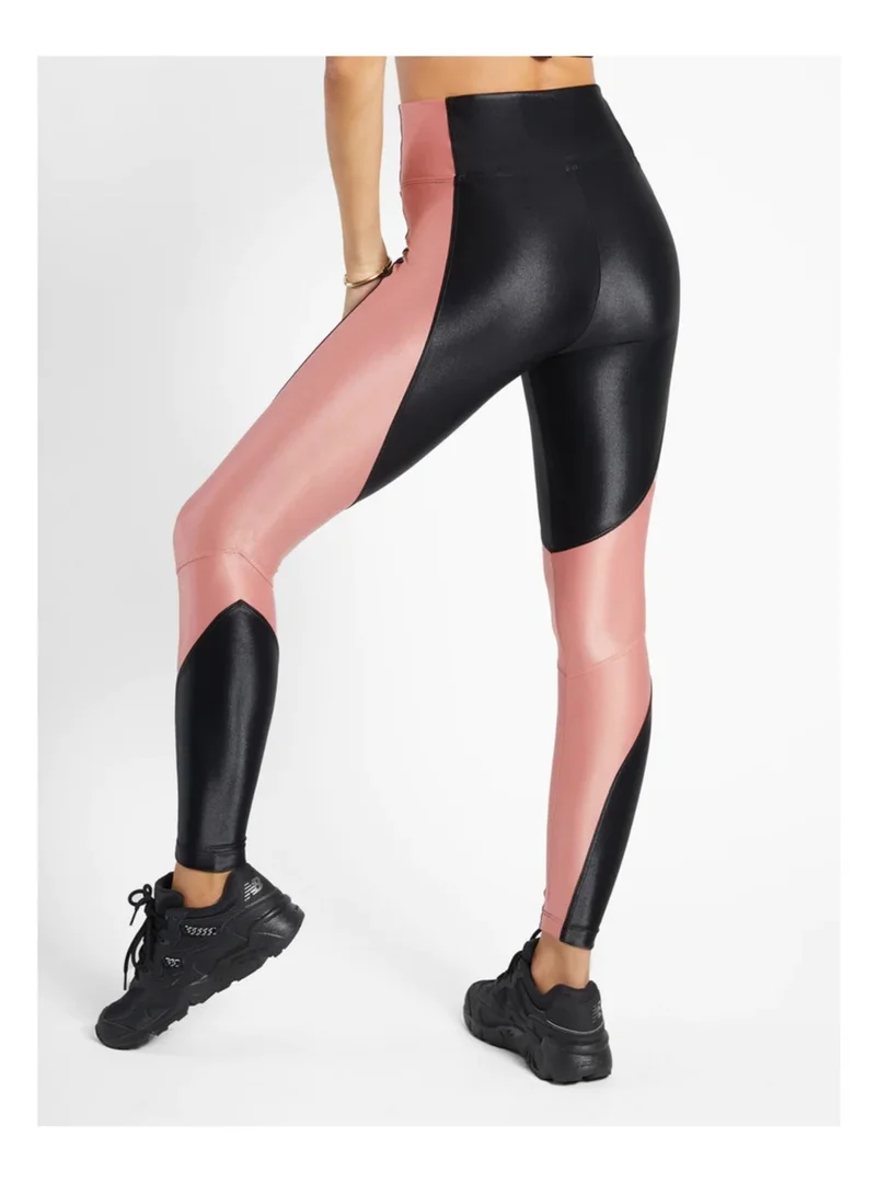 Koral Koral Forfeit H.R Infinity Legging,  A2623Hs04-L-Pnk/Blk