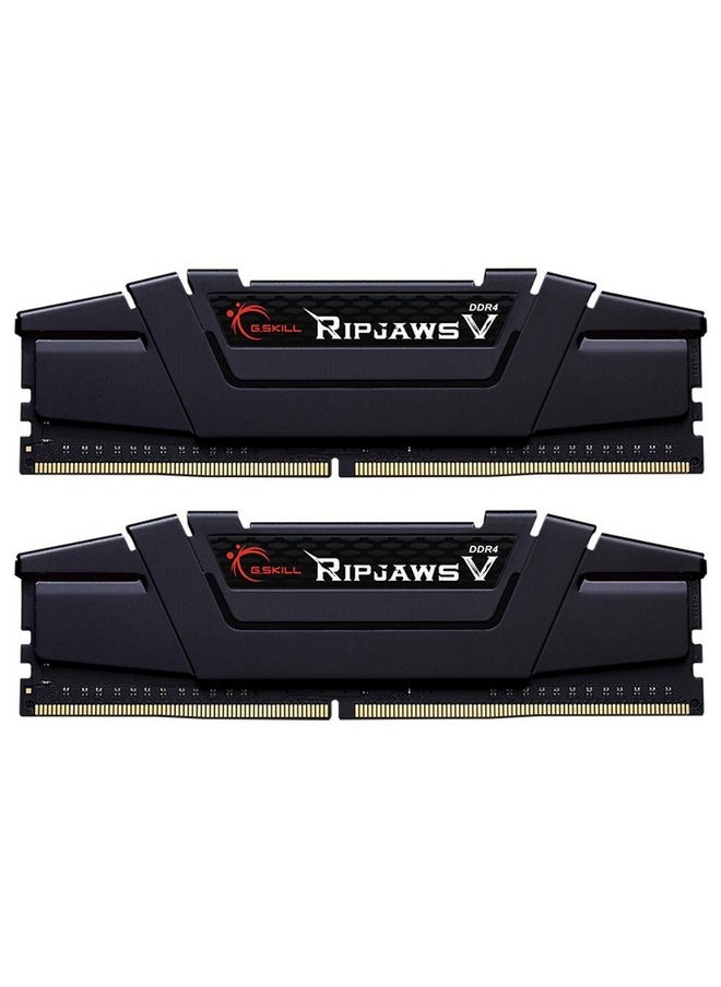 جي.سكيل - ذاكرة عشوائية لسطح المكتب G.Skill Ripjaws V 8Gb (1 * 8Gb) Ddr4 3200 Mhz Cl16-18-18-38 1.35V - F4-3200C16S-8Gvkb - Image 1