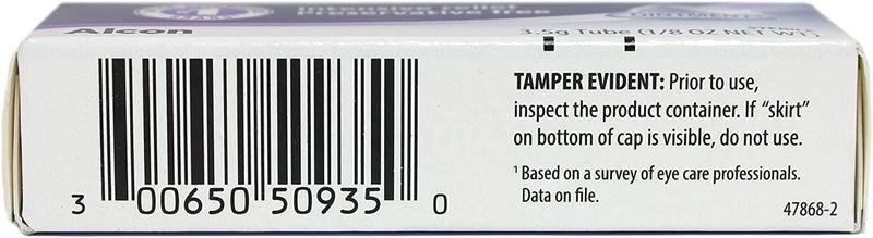 Systane Nighttime Lubricant Eye Ointment 35g Tube  Lubricant Eye Gel Nighttime 035Ounces Package May Vary - Image 4
