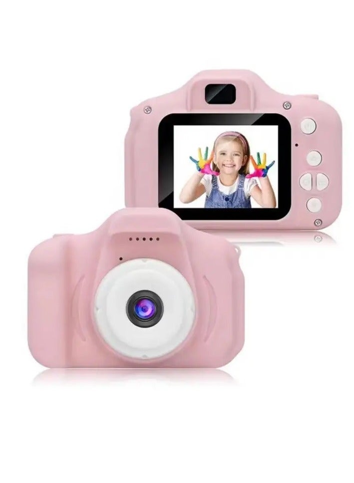 PAMEER Children's Digital Camera, 8MP HD Photo & Video Camera with 32GB SD Card, Card Reader, Lanyard, and Charging Cable – Perfect Birthday Gift for Kids - Image 1