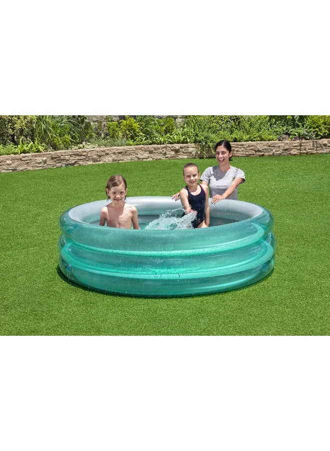 Bestway 67" x H21" Big Metallic 3-Ring Pool 170x53cm