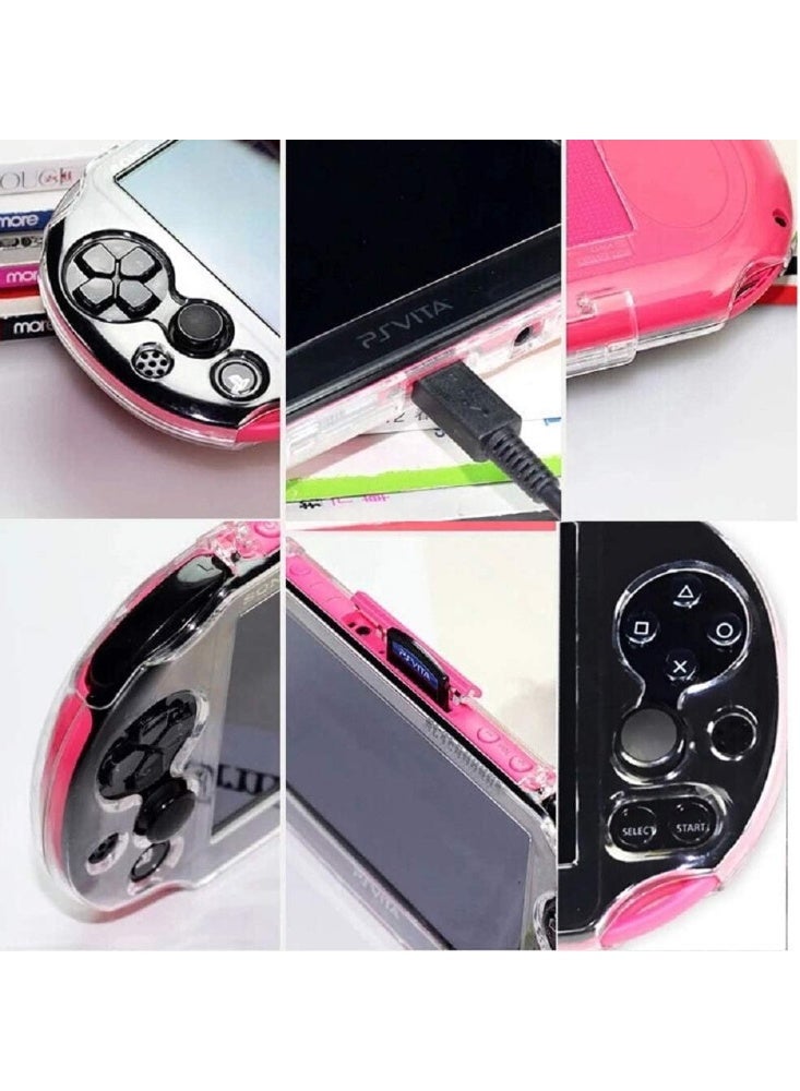 eWINNER Clear Hard Case Transparent Protective Cover Shell Skin for Sony PSV 2000 Psvita PS Vita PSV 2000 Crystal Console Body Full Protector - Image 2