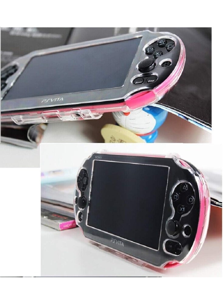 eWINNER Clear Hard Case Transparent Protective Cover Shell Skin for Sony PSV 2000 Psvita PS Vita PSV 2000 Crystal Console Body Full Protector - Image 3