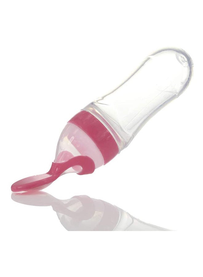 Silicone Natural, Flexible Feeding Bottle And Spoon Comfortable For Baby - 90Ml - Image 5