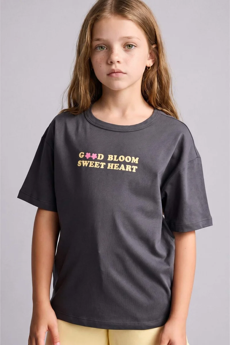 Defacto  2 piece Printed Short Sleeve T-Shirt for Women | Best Price UAE
