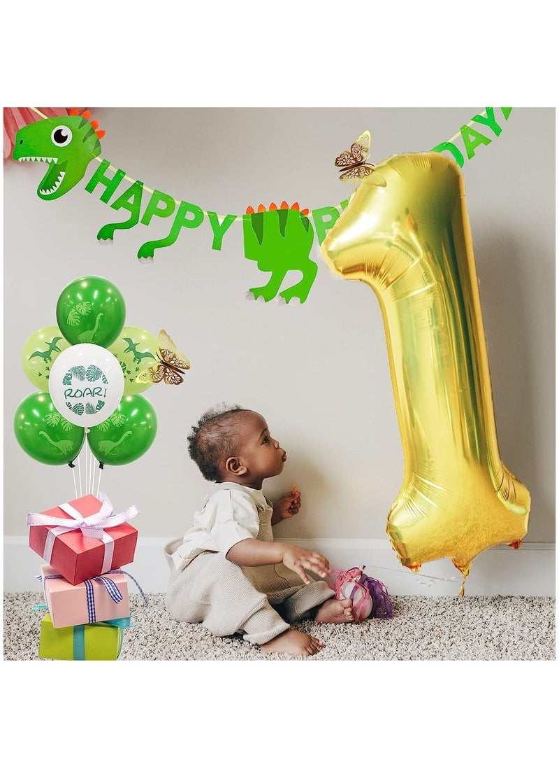 40 Inch Gold Digit Helium Foil Birthday Party Balloons Number 0 To 9  - Image 4