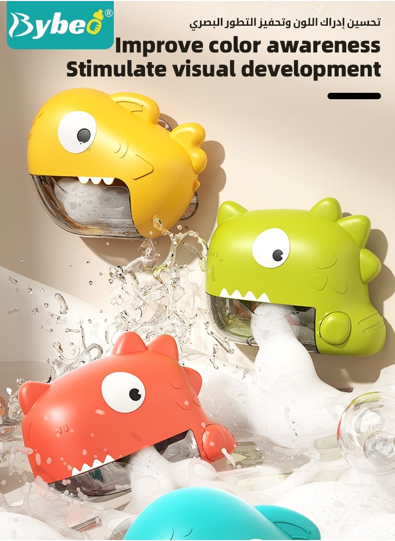 Bybeo Baby Bath Toys Set, Baby Bubble Bath Toy, Kids Shower Toy, Bathtub Playset, Bubble Machine Maker with Music+4-piece Duck Toy+5-piece Ocean Balls  - Image 3