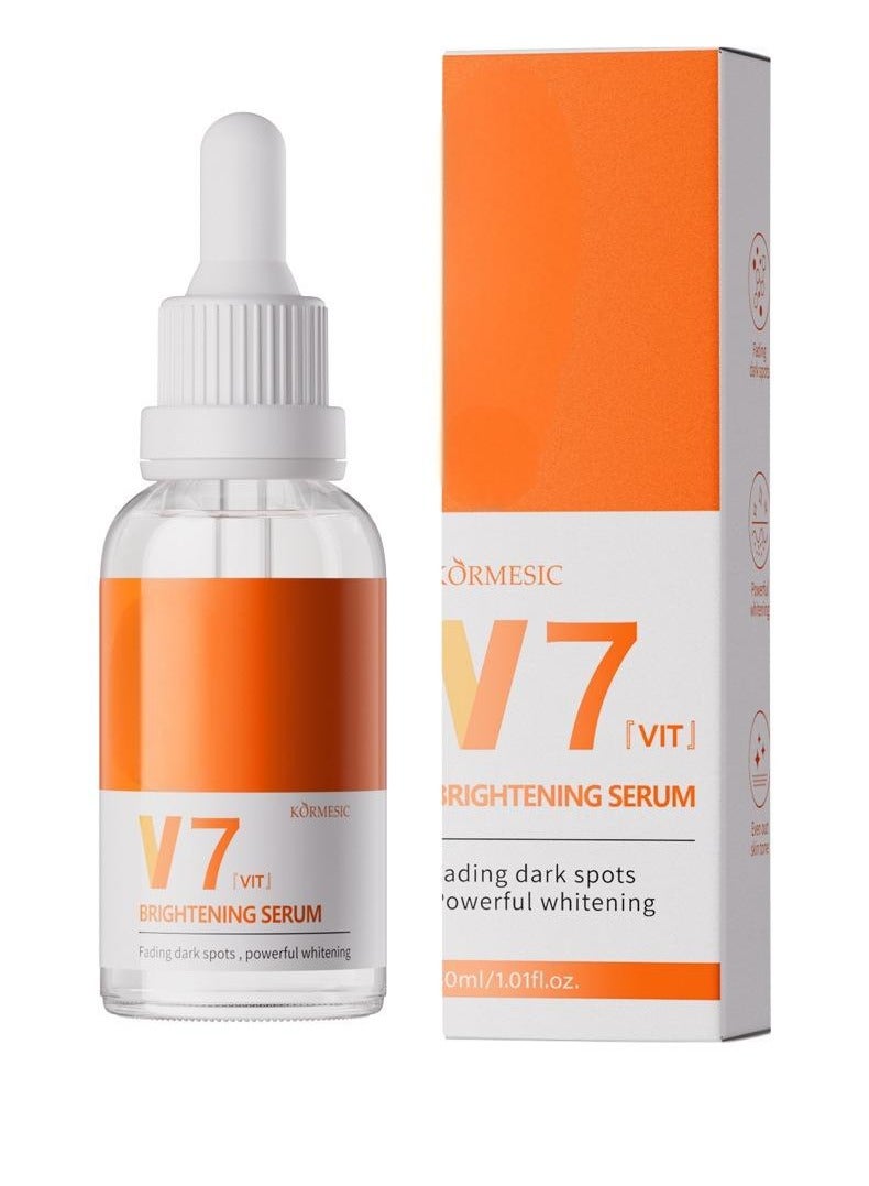 Kormesic V7 Brightening Essence Serum 30ml | Targeted Repair & Radiance - Image 2