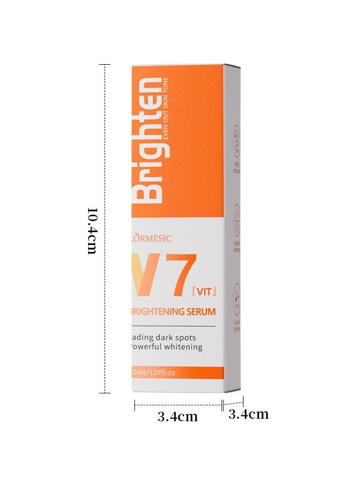 Kormesic V7 Brightening Essence Serum 30ml | Targeted Repair & Radiance - Image 1