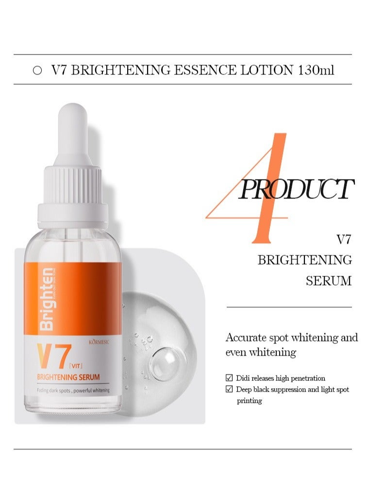 Kormesic V7 Brightening Essence Serum 30ml | Targeted Repair & Radiance - Image 3