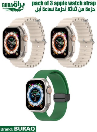 Apple Watch Band Strap For Apple Watch Ultra 2/Ultra 49mm, Series 10 46mm, 9/8/7 45mm, SE2/SE/6/5/4 44mm, 3/2/1 42mm - pzsku/ZCF972511727AA99CF32FZ/45/_/1733884772/cd2947db-dec1-4f50-9ab9-049359b922aa