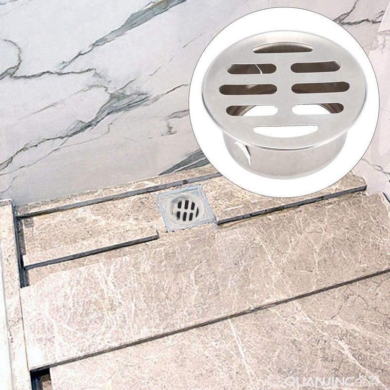 comfrt Stainless Steel Floor Drain, Durable for Outdoor Yard Use Easy(50 flat mouth) - Image 4