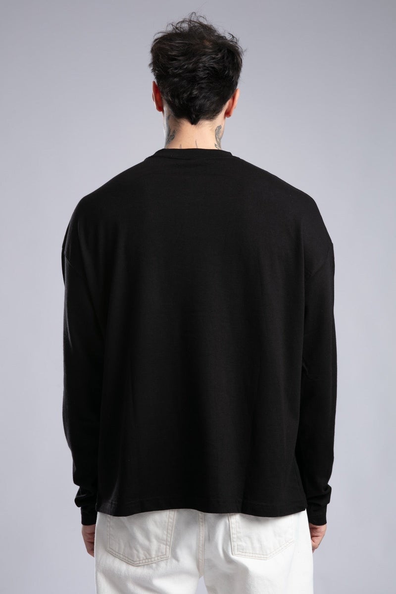 Catch Slim Sweatshirt with Minimalist Logo Print - Image 4