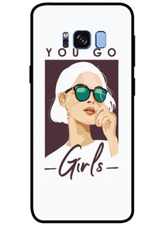 Protective Case Cover For Samsung Galaxy S8 Plus Smart Series Printed Protective Case Cover for Samsung S8 Plus You Go Girls