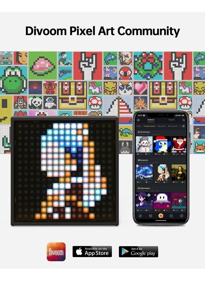 Divoom - Divoom Timebox-Evo Pixel 16x16 Art Bluetooth Speaker - Image 1