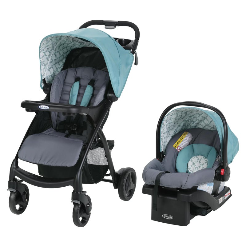 GRACO Graco Verb Travel System Includes Verb Stroller and SnugRide 30 Infant Car Seat Merrick Stroller and Carseat Combo