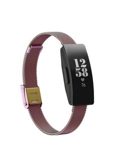 Replacement Strap For Fitbit Inspire / Inspire HR / Ace 2 Double Insurance Buckle Milanese Watch Band Colorful