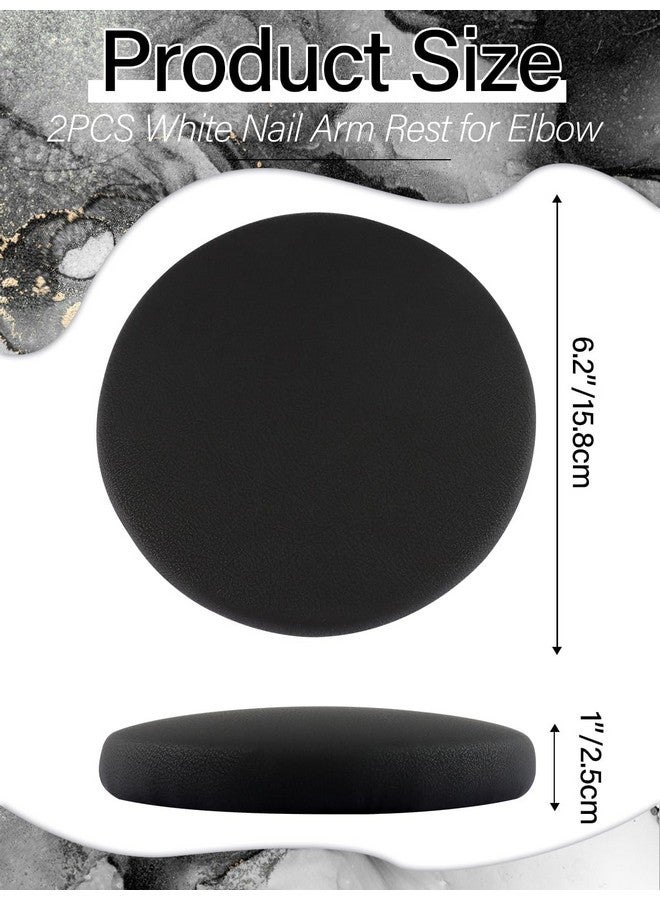 TOROKOM Il Tech Elbow Rest, Torokom Elbow Rest For Nail Tech, Nail Arm Hand Rest For Nails Elbow Pad For Nail Tech Office Arm Elbow Relax Supplies (Black) - Image 2