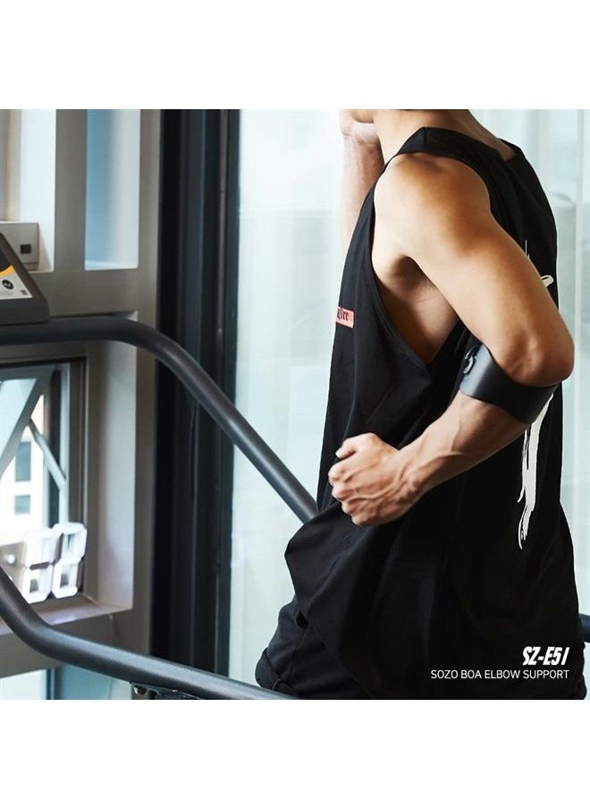Sozo Boa Micro Adjustable Elbow Brace/Support for Tendonitis, Tennis Elbow, Golfer's Elbow, Pain Relief and Injury (Medium)  - Image 2