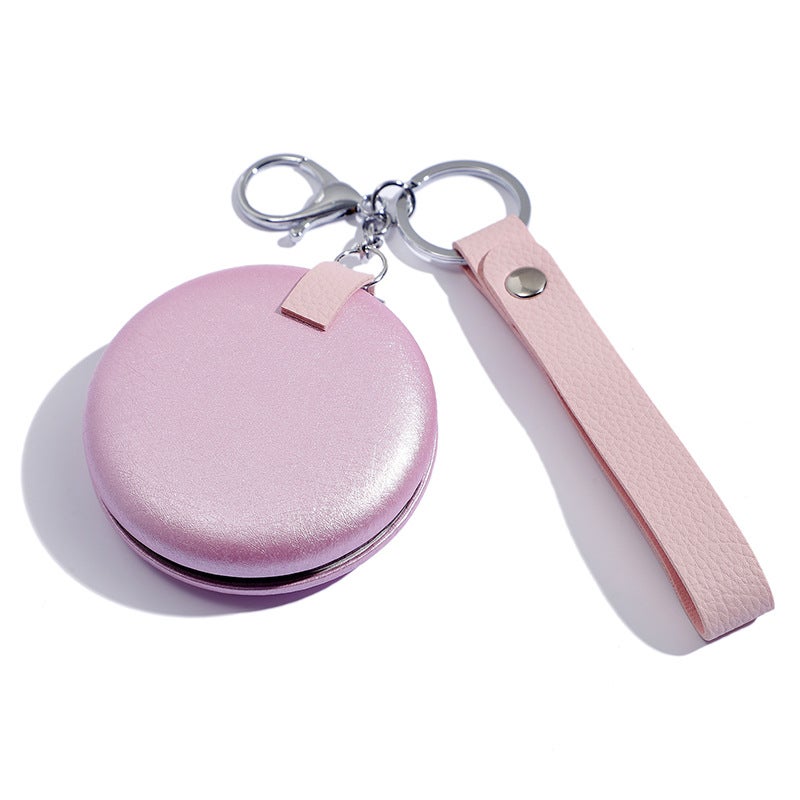 Mini Portable Folding Double-Sided Mirror, Portable Makeup Mirror, Cute Children'S Small Mirror, Handheld Double-Sided Mirror - Image 5