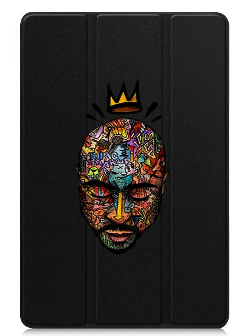 Theodor Protective Flip Case For Apple iPad Air 13 (2024) With Trifold Stand Auto Wake Sleep Shockproof Cover Face - Image 1