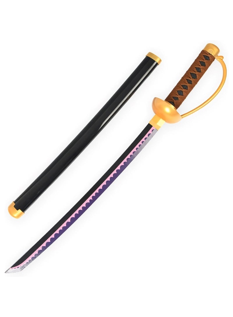 سيف على شكل كاتانا للأطفال للعمل والمغامرة باللون الأسود