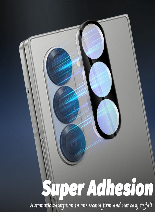 Orzero (3 Pack) Camera Lens Protector Compatible for Samsung Galaxy Z Fold 6, Protector de Cámera Tempered Glass 9 Hardness High Definition Anti-Scratch Case Friendly Does not Affect Night Shots - Image 4