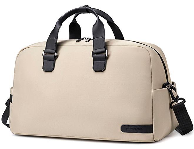 أركتيك هانتر LX00842  شنطة سفر  باج للرجال والنساء، شنطة ويك إند كبيرة  رياضة مقاومة للمياه، شنطة يد مناسبه لرحلات الطيران بحزام كتف - كاكى - Image 1