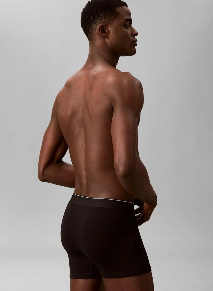 CALVIN KLEIN  Graphic Monogram Cotton Stretch Trunks for Men | Best Price UAE