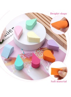 Excefore Makeup Beauty Sponges, 40 Pcs Reusable Face Paint Sponges, Petal Puff Cosmetic Petal Wedges Soft Foundation Makeup Blender for Clean Cream Concealer  - Image 5