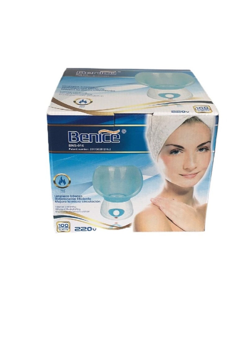 Benice Premium 220V Facial Steamer Nano Fine Facial Steam, Deep Cleansing, Multi-function Mode, Pink/White - Image 5