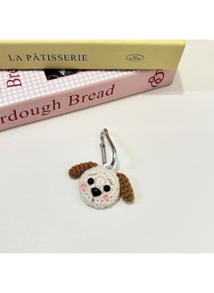 Suitable For Plush Animal Flower For Apple Airtag Protective Case Tracking Anti-lost Device Locator Airtags Shell Cross Border-Color:Puppy-Applicable Models:AirTag