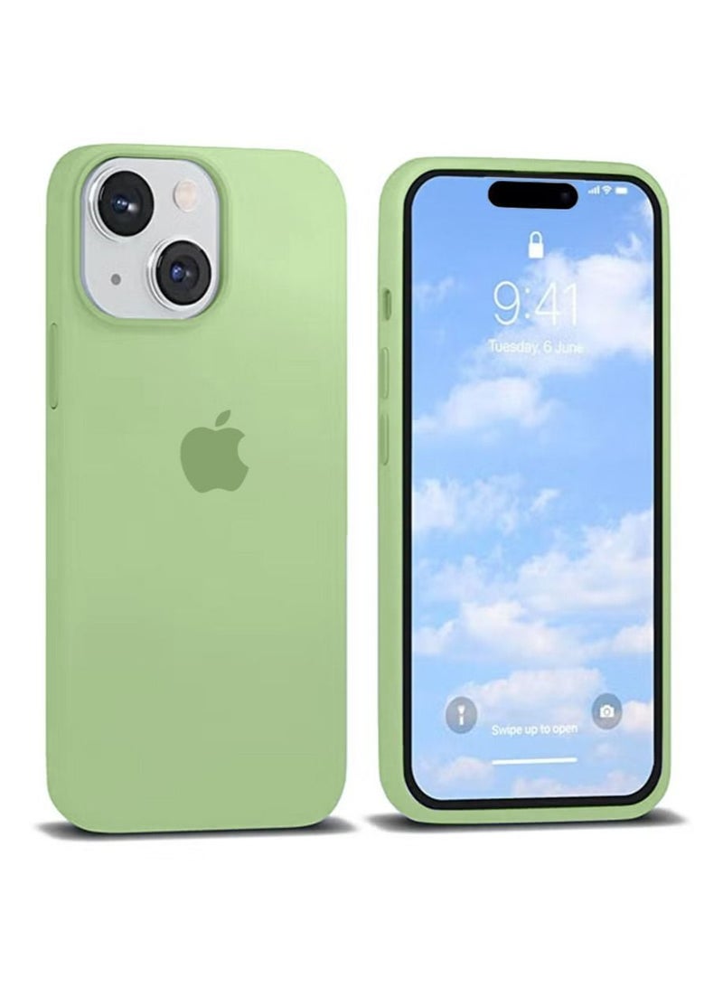iPhone 15 Plus Mobile Case Cover with Soft Liquid Silicone Protection Anti-Scratch Shockproof Accessories Slim Protective Back Cover with Comfortable Hold Touch Feeling and Anti-fingerprint - Image 1