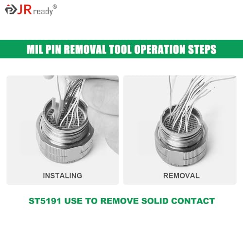 JRready 25Pcs M81969 14 01 22D Solid Barrel Installing Removal Tool for servicing electrical connectors in Electrical Wiring Interconnect Systems (25pcs) - Image 5