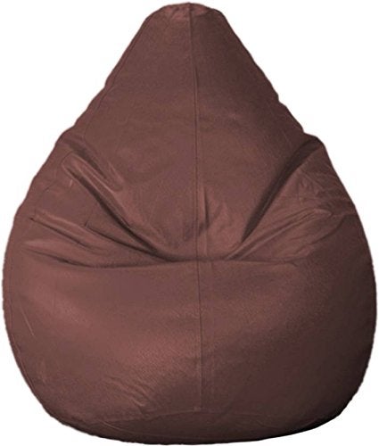 caddyFull Suede Large Bean Bag Cover Brown Without Bean - Image 1