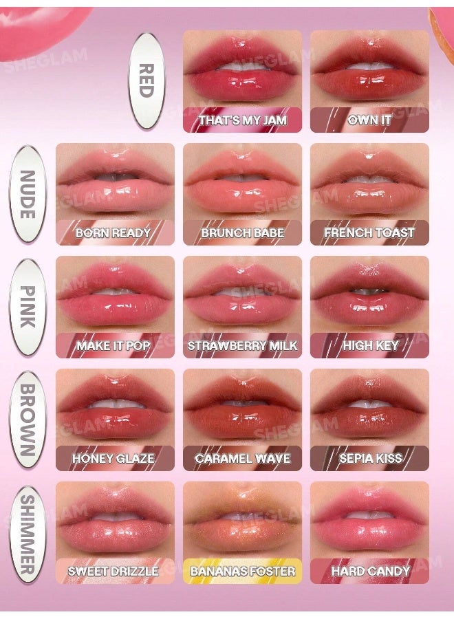 SHEGLAM Glass Lock Air Gloss- Hard Candy - Image 4