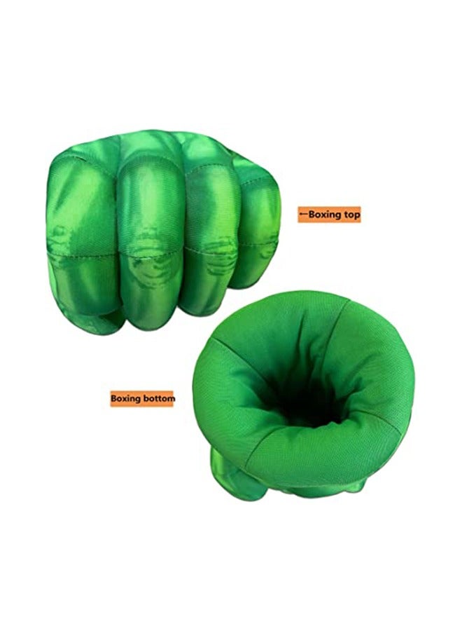 2-Piece Plush Hulk Gloves Set - Image 3