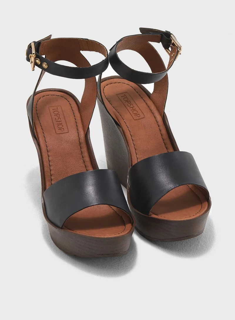 TOPSHOP Part Wedges