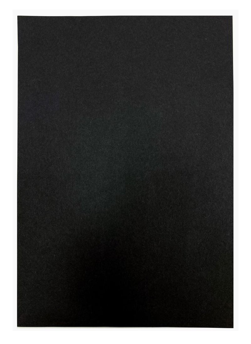 ATKET - 50-Piece A4 Size Black Coloured Paper - Image 1