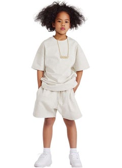 Mei Stylish Kids Unisex Cotton Breathable Plain Summer Casual Shorts  - Image 3