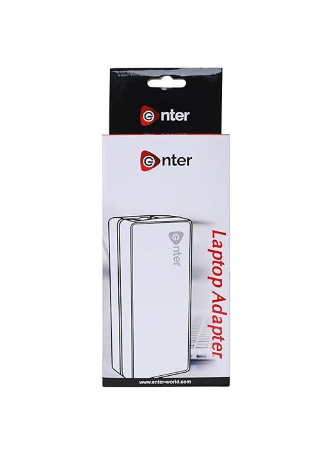 Enter Renewed -  BIS Certified, 45W 19V/1.75A, 3 Pin High-Efficiency AC Laptop Charger/Adapter for Asus Laptops (Without Power Cord), Black - Image 5