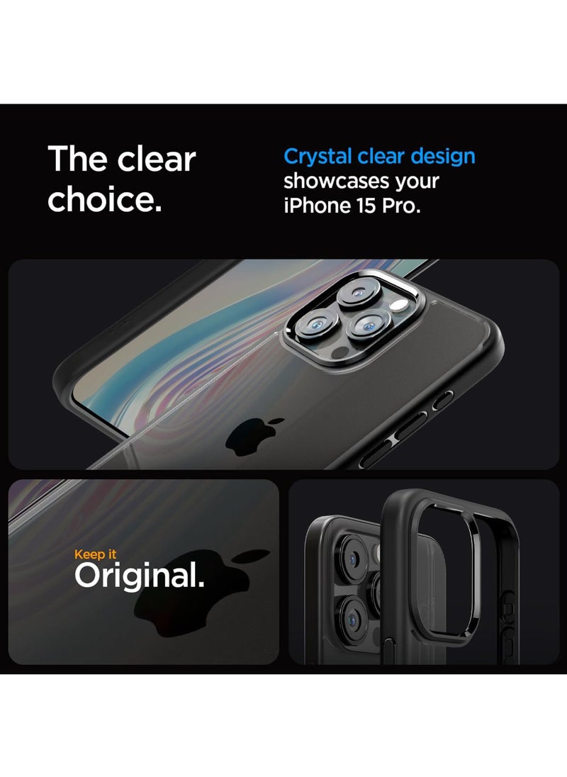 Rock Pow Ultra Hybrid Designed for iPhone 15 Pro Case Shockproof Dust-Proof Strong Durable Heavy Duty Full Body Rugged 2023  - Image 3