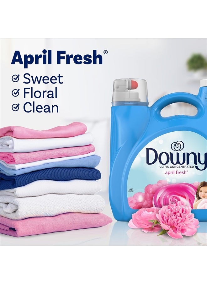 Downy Fabric Softener Liquid, April Fresh Scent, 111 fl oz, 150 Loads  - Image 5