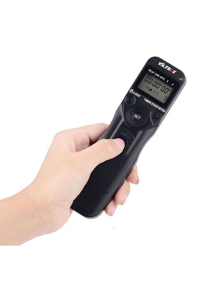 VILTROX - Time Lapse Intervalometer Timer Remote Control Shutter With C3 Cable For Canon 1D Series 5D 5Dii 5Diii 7D 10D 20D D30 40D 50D - Image 1