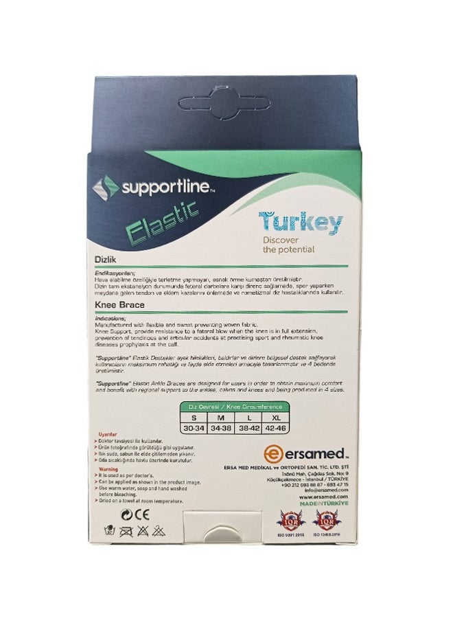 SupportLine ELS-01 Elastic Knee Brace: Tailored Support for Small Frames  - Image 4